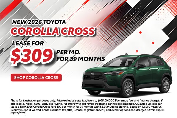 NEW 2026 TOYOTA COROLLA CROSS